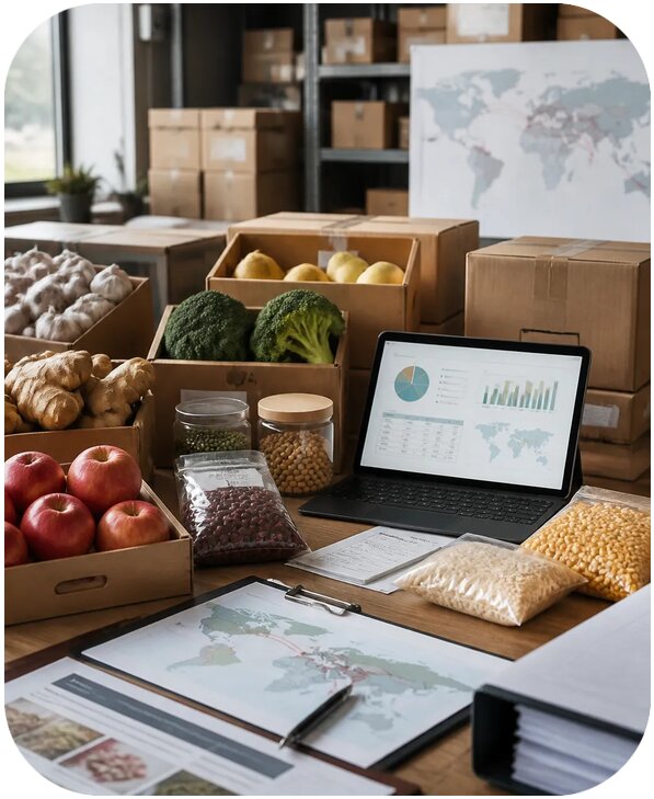 Поиск поставщиков продуктов и сельхозтоваров от 15393 р. | Китаист